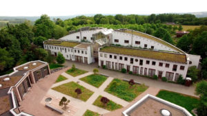 Dr.-Max-Otto-Bruker-Haus aus der Luft